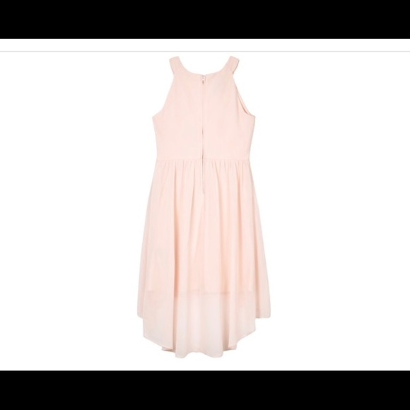 Girls IZ Byer Embellished High-Low Halter dress - Picture 4 of 5